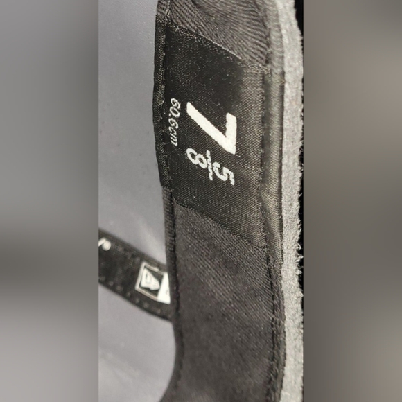 New Era/NBA-Chicago Bulls-Gray Suede-Size 7 5/8 - Picture 6 of 6